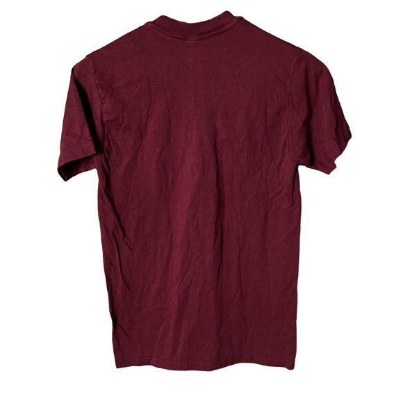 VTG 80s Latvia Athletics T Shirt USA Medium - Picture 3 of 4